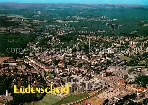 AK / Ansichtskarte Luedenscheid Fliegeraufnahme Luedenscheid