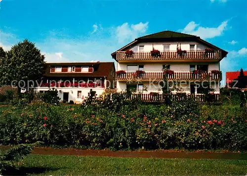 AK / Ansichtskarte Gersfeld_Rhoen Hotel Pension Rhoenlust Gersfeld Rhoen