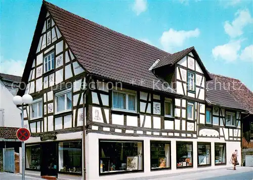 AK / Ansichtskarte Michelstadt Buchhandlung Schindelhauer Michelstadt