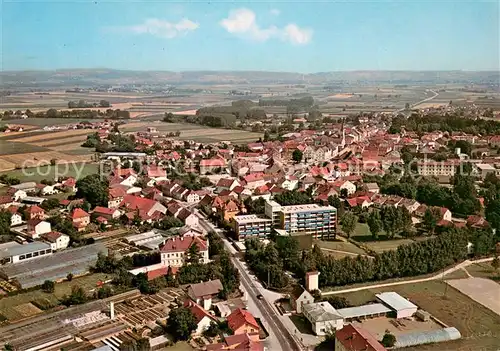 AK / Ansichtskarte Osterhofen_Niederbayern Fliegeraufnahme Osterhofen_Niederbayern