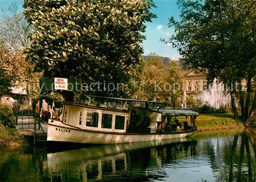 AK / Ansichtskarte Bad_Kissingen Saaledampfer Bad_Kissingen