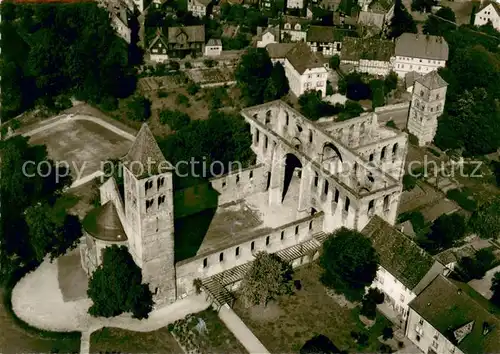 AK / Ansichtskarte Bad_Hersfeld Stiftsruine Fliegeraufnahme Bad_Hersfeld