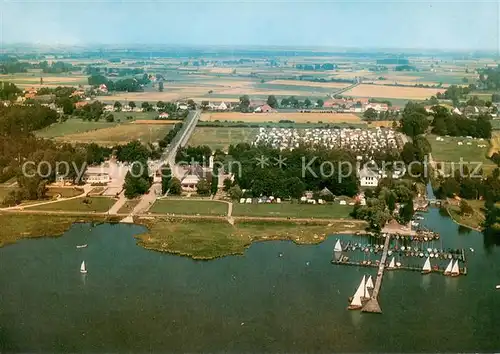 AK / Ansichtskarte Lembruch am Duemmersee Fliegeraufnahme Lembruch