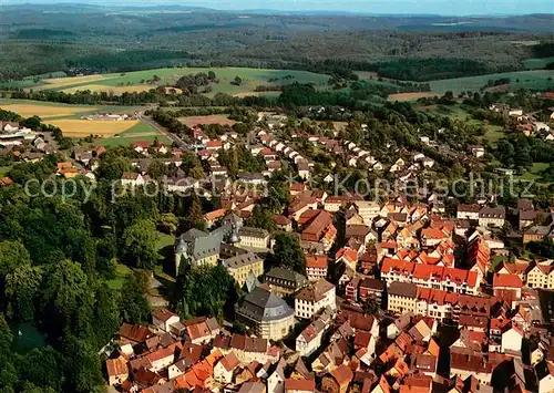 AK / Ansichtskarte Laubach_Hessen Fliegeraufnahme Laubach Hessen