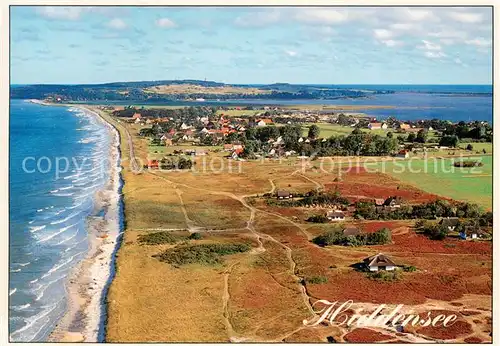 AK / Ansichtskarte Insel_Hiddensee Fliegeraufnahme Insel Hiddensee