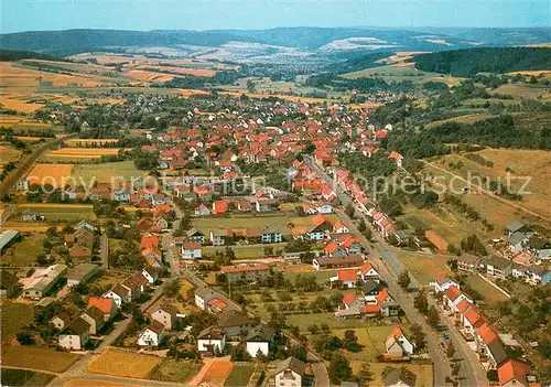 AK / Ansichtskarte Ronshausen Fliegeraufnahme Ronshausen