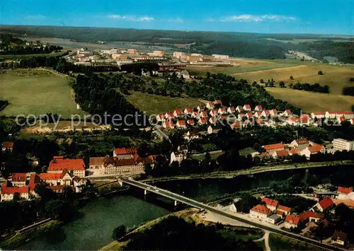 AK / Ansichtskarte Donauwoerth Fliegeraufnahme Donauwoerth