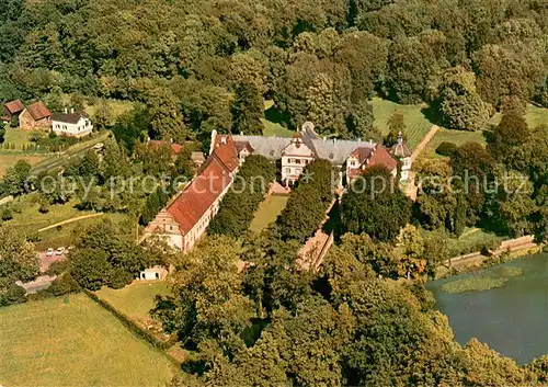 AK / Ansichtskarte Darmstadt Jagdschloss Kranichstein Fliegeraufnahme Darmstadt