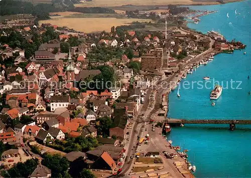 AK / Ansichtskarte Kappeln_Schlei Fliegeraufnahme Kappeln_Schlei