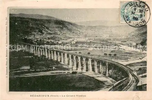 AK / Ansichtskarte Bedarieux Le Grand Viaduc Bedarieux