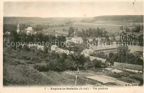 AK / Ansichtskarte Arques la Bataille Vue generale Arques la Bataille