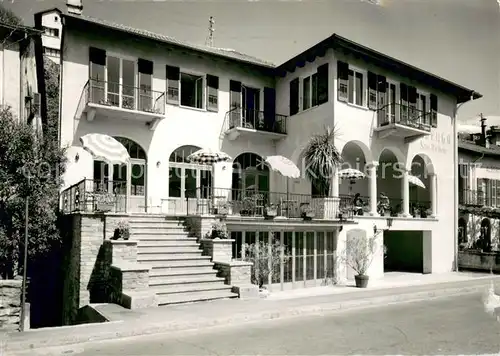 AK / Ansichtskarte Ascona_Lago_Maggiore Albergo San Michele au Lac Ascona_Lago_Maggiore