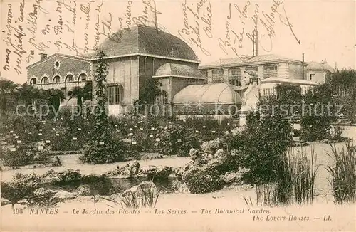 AK / Ansichtskarte Nantes_Loire_Atlantique Jardin des Plantes Les Serres Nantes_Loire_Atlantique