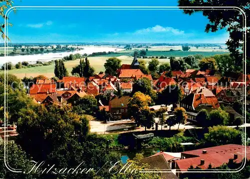 AK / Ansichtskarte Hitzacker_Elbe Blick vom Weinberg Hitzacker Elbe