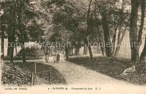 AK / Ansichtskarte Saint Dizier_Haute Marne Promenade du Jard Saint Dizier Haute Marne