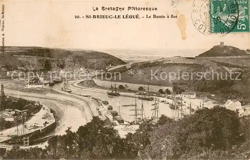 AK / Ansichtskarte Saint Brieuc Le Legue Panorama Bassin a flot 