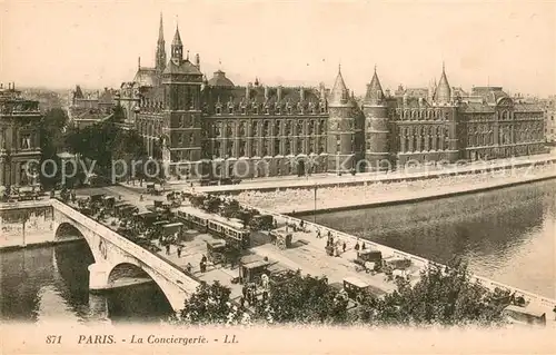 AK / Ansichtskarte Paris La Conciergerie Paris