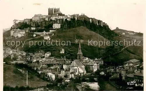 AK / Ansichtskarte Saint Flour_Cantal Le Faubourg du Pont la Haute Ville Saint Flour Cantal