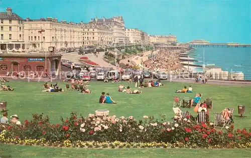 AK / Ansichtskarte Eastbourne_Sussex Grand Parade from the Wish Tower 