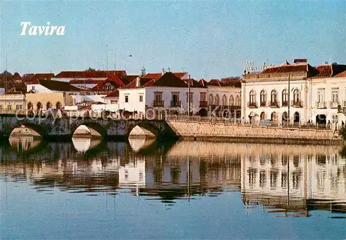 AK / Ansichtskarte Tavira Ansicht vom Wasser aus Tavira