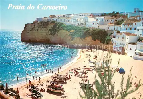 AK / Ansichtskarte Carvoeiro Strand Kuestenort Algarve Carvoeiro