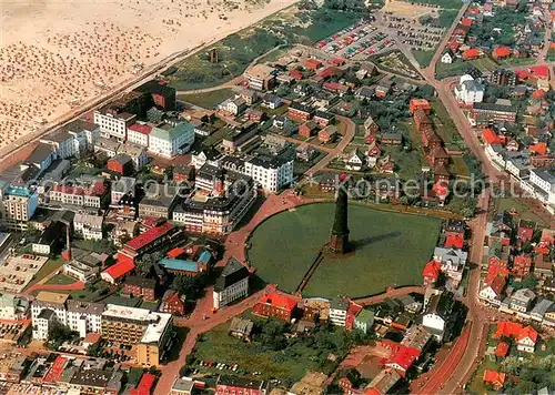 AK / Ansichtskarte Borkum_Nordseebad Heilbad im Hochseeklima Nordseeinsel Fliegeraufnahme Borkum_Nordseebad