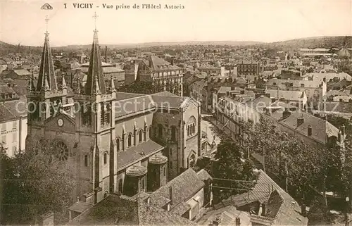 AK / Ansichtskarte Vichy_Allier Vue prise de lHotel Astoria Vichy Allier