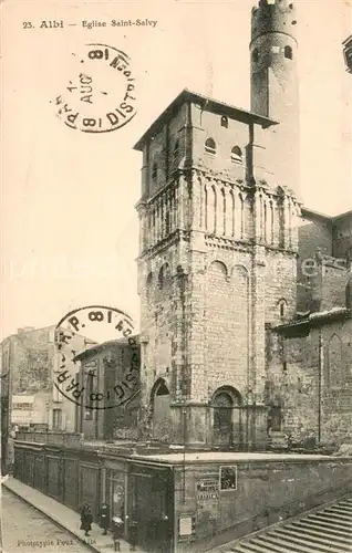 AK / Ansichtskarte Albi_Tarn Eglise Saint Salvy Albi_Tarn