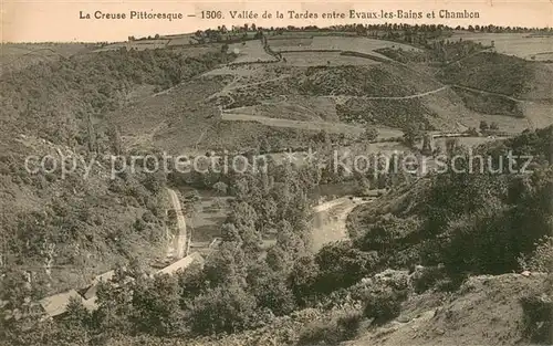 AK / Ansichtskarte Evaux les Bains Vallee de la Tardes et Chambon Evaux les Bains