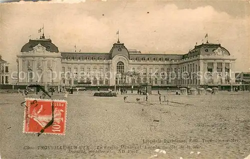 AK / Ansichtskarte Trouville sur Mer Casino Plage Trouville sur Mer