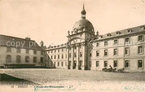 AK / Ansichtskarte Brest_Finistere Ecole des Mecaniciens Brest_Finistere