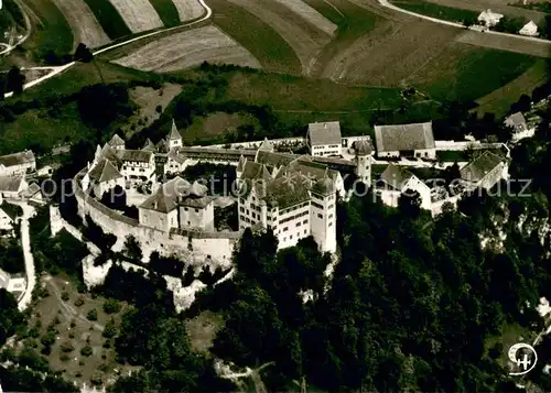 AK / Ansichtskarte Harburg_Schwaben Fliegeraufnahme Schloss Harburg Schwaben
