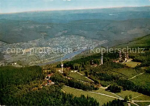 AK / Ansichtskarte Heidelberg_Neckar Fliegeraufnahme K?nigstuhl Heidelberg Neckar