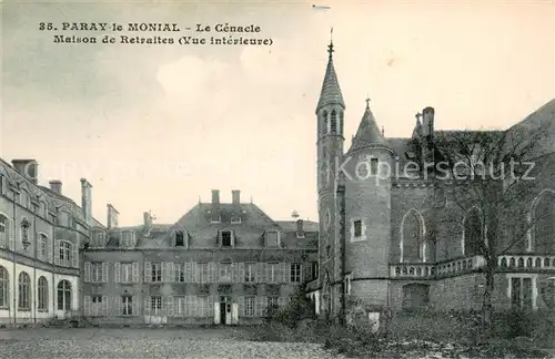 AK / Ansichtskarte Paray le Monial Cenacle Maison de Retraites vue interieur Paray le Monial