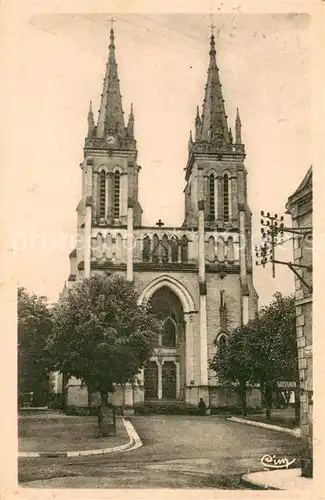 AK / Ansichtskarte Bourbon Lancy Eglise Bourbon Lancy