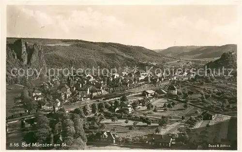 AK / Ansichtskarte Bad_Muenster_Stein_Ebernburg Panorama Bad_Muenster