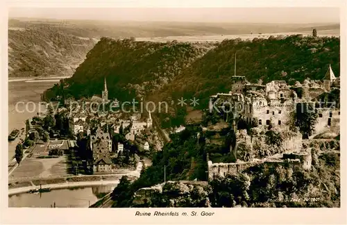 AK / Ansichtskarte St_Goar Ruine Rheinfels St_Goar