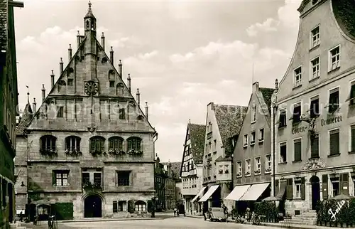 AK / Ansichtskarte Weissenburg_Bayern Rathaus Weissenburg Bayern