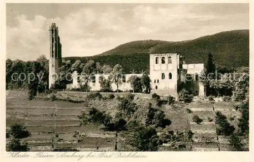 AK / Ansichtskarte Bad_Duerkheim Kloster Ruine Limburg Bad_Duerkheim