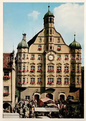 AK / Ansichtskarte Memmingen Rathaus Memmingen