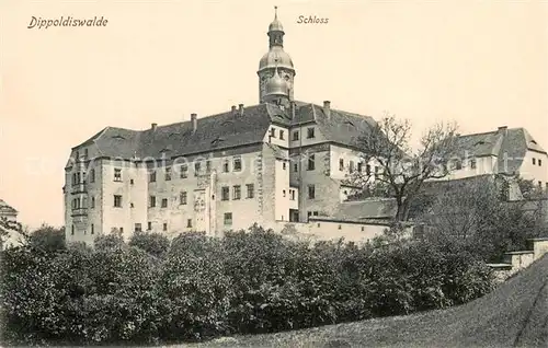 AK / Ansichtskarte Dippoldiswalde_Osterzgebirge Schloss Dippoldiswalde