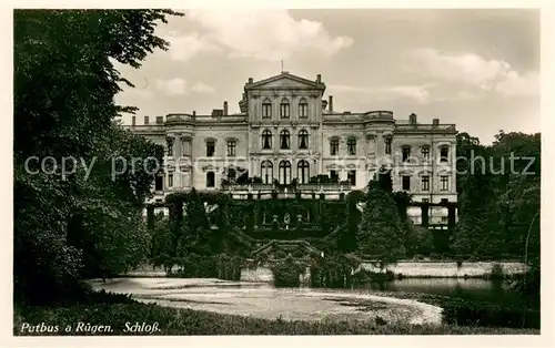 AK / Ansichtskarte Putbus_Ruegen Schloss Park Putbus Ruegen