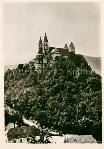 AK / Ansichtskarte Arnstein_Kloster Klosterkirche Norden Arnstein_Kloster