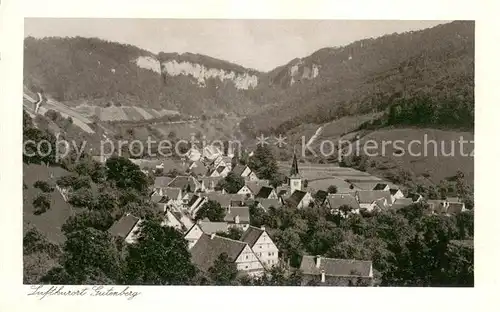 AK / Ansichtskarte Gutenberg_Lenningen Panorama Gasthof Pension Zum Loewen Gutenberg_Lenningen