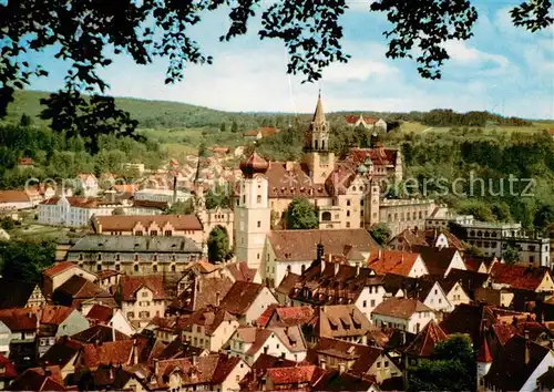 AK / Ansichtskarte Sigmaringen Stadtblick Sigmaringen