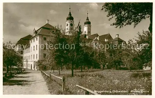 AK / Ansichtskarte Roggenburg_Schwaben Klosterkirche Roggenburg Schwaben