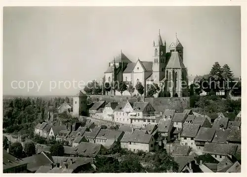 AK / Ansichtskarte Breisach_Rhein Muenster St Stephan Blick vom Eckardsberg Breisach Rhein