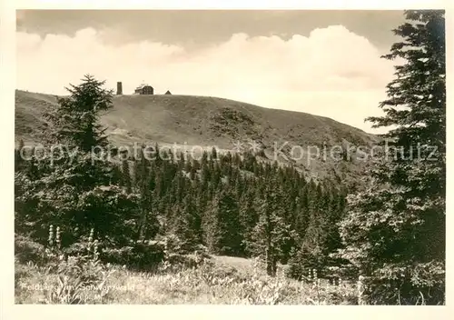 AK / Ansichtskarte Feldberg_Schwarzwald mit Bismarckturm Feldberg Schwarzwald