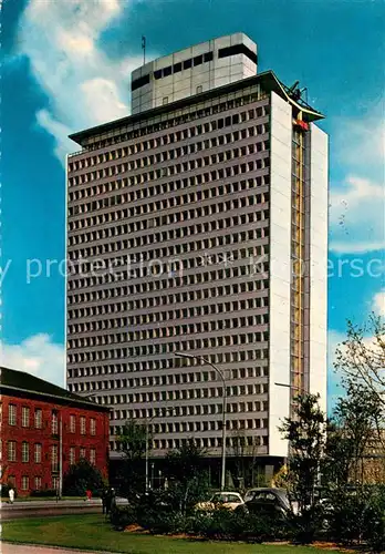 AK / Ansichtskarte Ludwigshafen_Rhein BASF Hochhaus Ludwigshafen Rhein