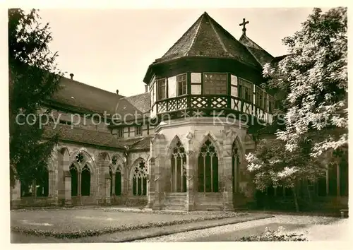 AK / Ansichtskarte Maulbronn Ehem Zisterzienserkloster Kreuzhof mit Brunnenhaus Maulbronn